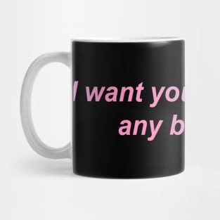 I want you more than any blue sky - Weathering With You Mug